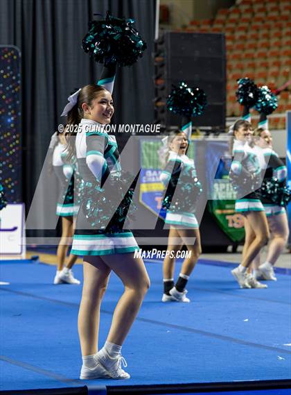 Thumbnail 3 in St. John Paul II Catholic - Cheer (AIA Division IV Prelims) photogallery.