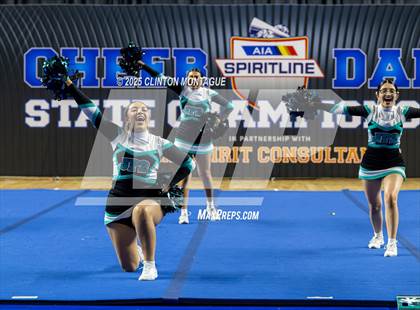 Thumbnail 2 in St. John Paul II Catholic - Cheer (AIA Division IV Prelims) photogallery.