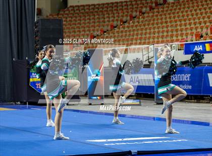 Thumbnail 2 in St. John Paul II Catholic - Cheer (AIA Division IV Prelims) photogallery.