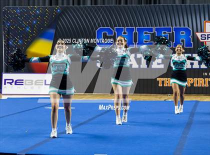 Thumbnail 3 in St. John Paul II Catholic - Cheer (AIA Division IV Prelims) photogallery.