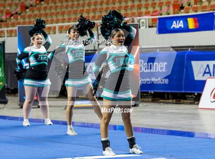 Thumbnail 2 in St. John Paul II Catholic - Cheer (AIA Division IV Prelims) photogallery.