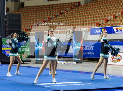 Thumbnail 3 in St. John Paul II Catholic - Cheer (AIA Division IV Prelims) photogallery.