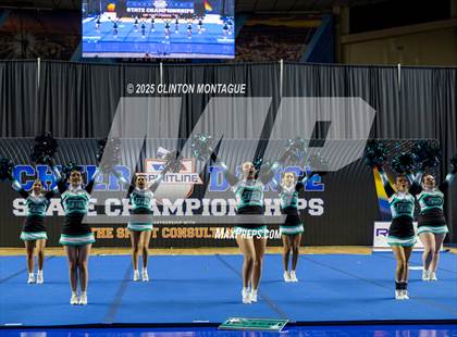 Thumbnail 1 in St. John Paul II Catholic - Cheer (AIA Division IV Prelims) photogallery.