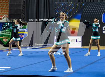 Thumbnail 3 in St. John Paul II Catholic - Cheer (AIA Division IV Prelims) photogallery.