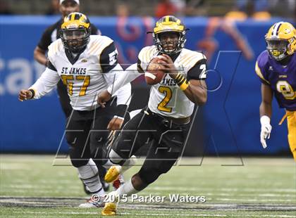 Thumbnail 1 in St. James vs. Lutcher (LHSAA Class 3A Final) photogallery.