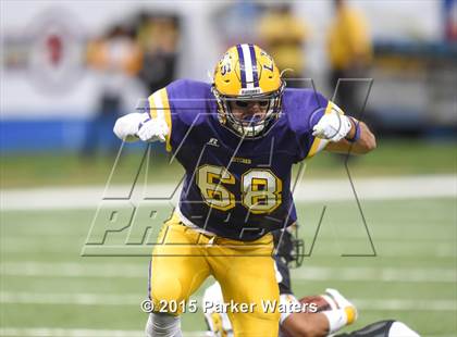 Thumbnail 3 in St. James vs. Lutcher (LHSAA Class 3A Final) photogallery.