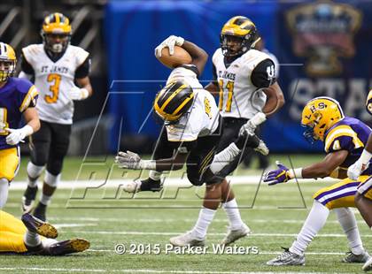 Thumbnail 2 in St. James vs. Lutcher (LHSAA Class 3A Final) photogallery.