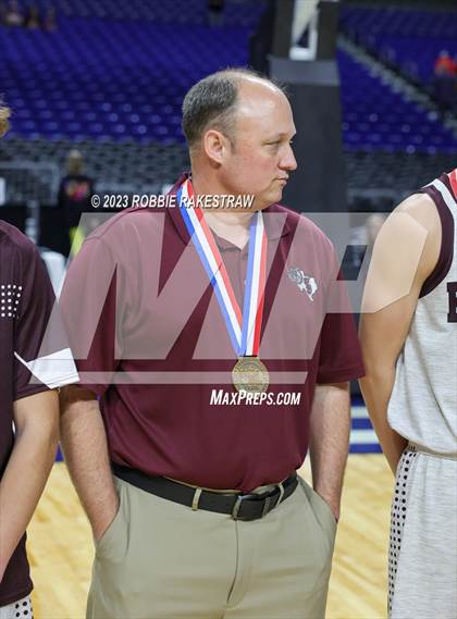 Thumbnail 2 in Flatonia vs. LaPoynor (UIL 2A Basketball State Semifinal Medal Ceremony) photogallery.