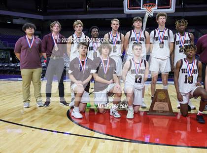 Thumbnail 2 in Flatonia vs. LaPoynor (UIL 2A Basketball State Semifinal Medal Ceremony) photogallery.