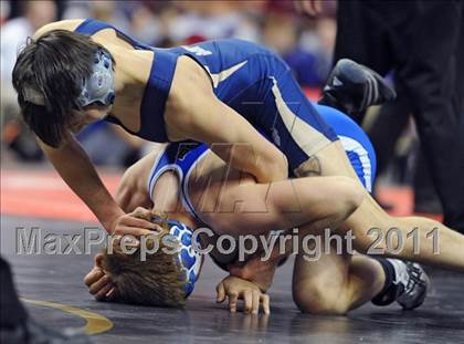 Thumbnail 2 in Bedford vs Elmer L. Meyers (PIAA Championships 2nd Round) photogallery.