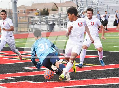 Thumbnail 3 in Coronado vs. Salpointe Catholic (AIA 4A Final) photogallery.