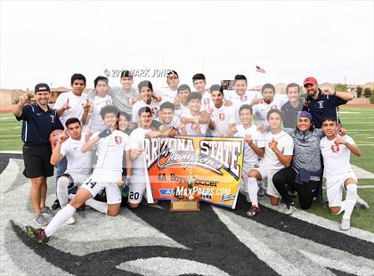 Thumbnail 2 in Coronado vs. Salpointe Catholic (AIA 4A Final) photogallery.