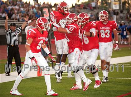 Thumbnail 2 in Bingham vs. Orange Lutheran (Mission Viejo Football Classic) photogallery.