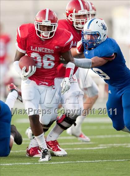 Thumbnail 3 in Bingham vs. Orange Lutheran (Mission Viejo Football Classic) photogallery.
