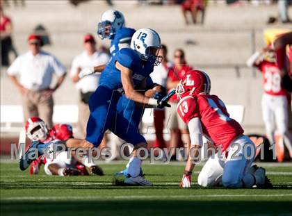 Thumbnail 2 in Bingham vs. Orange Lutheran (Mission Viejo Football Classic) photogallery.