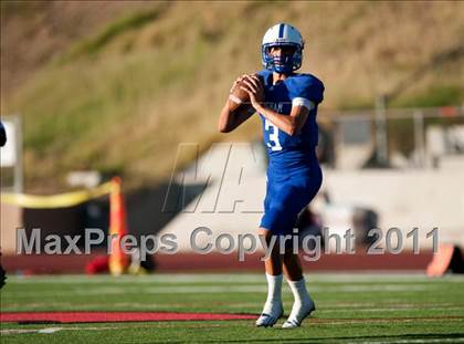 Thumbnail 2 in Bingham vs. Orange Lutheran (Mission Viejo Football Classic) photogallery.