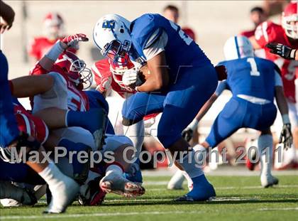 Thumbnail 2 in Bingham vs. Orange Lutheran (Mission Viejo Football Classic) photogallery.