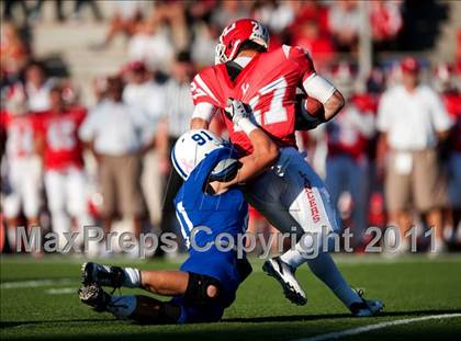 Thumbnail 2 in Bingham vs. Orange Lutheran (Mission Viejo Football Classic) photogallery.