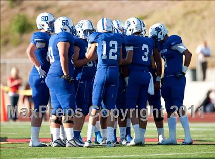 Thumbnail 3 in Bingham vs. Orange Lutheran (Mission Viejo Football Classic) photogallery.