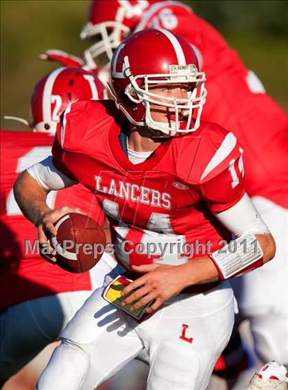 Thumbnail 2 in Bingham vs. Orange Lutheran (Mission Viejo Football Classic) photogallery.