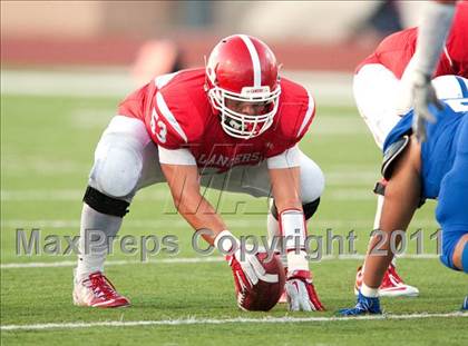 Thumbnail 3 in Bingham vs. Orange Lutheran (Mission Viejo Football Classic) photogallery.