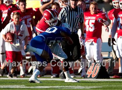 Thumbnail 1 in Bingham vs. Orange Lutheran (Mission Viejo Football Classic) photogallery.