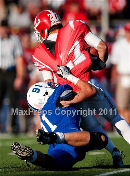 Thumbnail 3 in Bingham vs. Orange Lutheran (Mission Viejo Football Classic) photogallery.