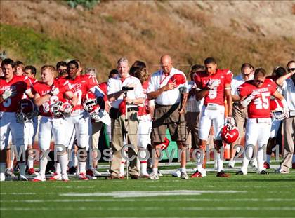 Thumbnail 3 in Bingham vs. Orange Lutheran (Mission Viejo Football Classic) photogallery.