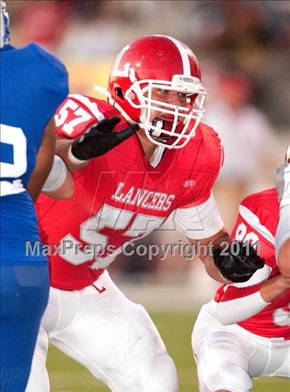Thumbnail 2 in Bingham vs. Orange Lutheran (Mission Viejo Football Classic) photogallery.