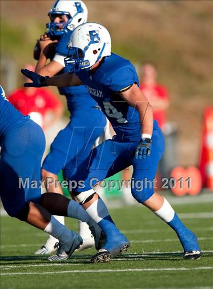 Thumbnail 2 in Bingham vs. Orange Lutheran (Mission Viejo Football Classic) photogallery.