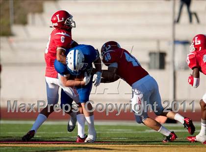 Thumbnail 2 in Bingham vs. Orange Lutheran (Mission Viejo Football Classic) photogallery.