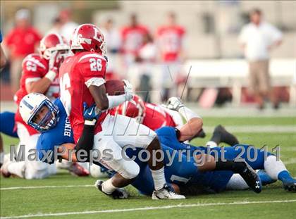 Thumbnail 2 in Bingham vs. Orange Lutheran (Mission Viejo Football Classic) photogallery.