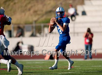 Thumbnail 2 in Bingham vs. Orange Lutheran (Mission Viejo Football Classic) photogallery.