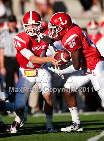Thumbnail 1 in Bingham vs. Orange Lutheran (Mission Viejo Football Classic) photogallery.