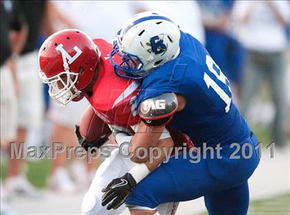 Thumbnail 2 in Bingham vs. Orange Lutheran (Mission Viejo Football Classic) photogallery.