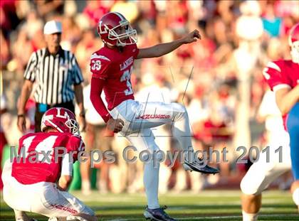 Thumbnail 3 in Bingham vs. Orange Lutheran (Mission Viejo Football Classic) photogallery.