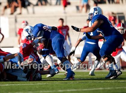 Thumbnail 1 in Bingham vs. Orange Lutheran (Mission Viejo Football Classic) photogallery.