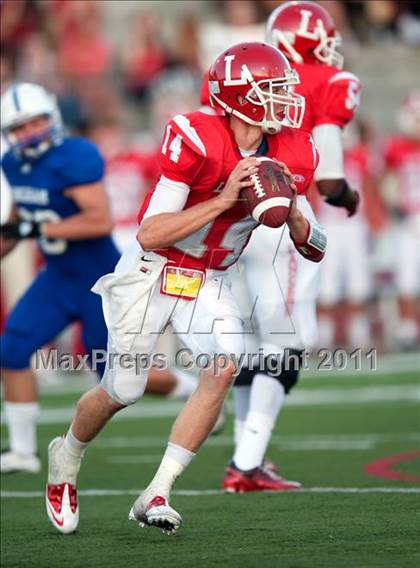 Thumbnail 2 in Bingham vs. Orange Lutheran (Mission Viejo Football Classic) photogallery.