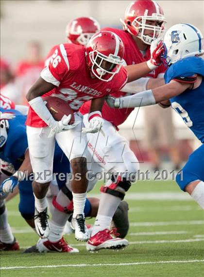 Thumbnail 1 in Bingham vs. Orange Lutheran (Mission Viejo Football Classic) photogallery.