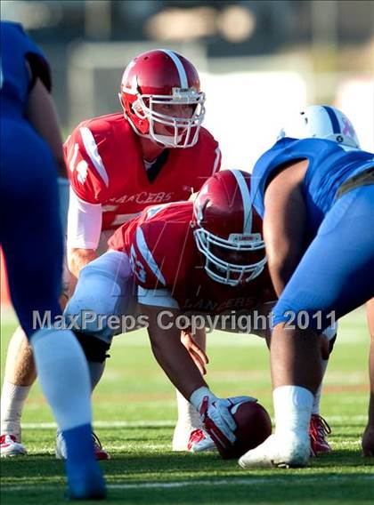 Thumbnail 1 in Bingham vs. Orange Lutheran (Mission Viejo Football Classic) photogallery.
