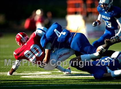 Thumbnail 3 in Bingham vs. Orange Lutheran (Mission Viejo Football Classic) photogallery.