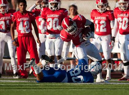 Thumbnail 3 in Bingham vs. Orange Lutheran (Mission Viejo Football Classic) photogallery.