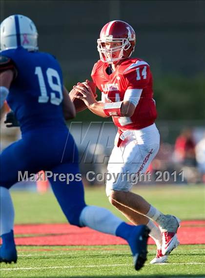 Thumbnail 3 in Bingham vs. Orange Lutheran (Mission Viejo Football Classic) photogallery.
