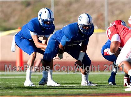 Thumbnail 2 in Bingham vs. Orange Lutheran (Mission Viejo Football Classic) photogallery.