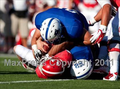 Thumbnail 3 in Bingham vs. Orange Lutheran (Mission Viejo Football Classic) photogallery.