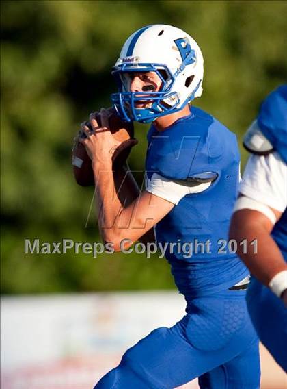 Thumbnail 1 in Bingham vs. Orange Lutheran (Mission Viejo Football Classic) photogallery.