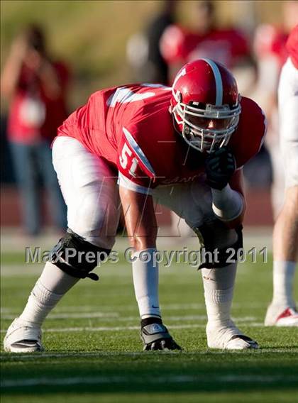 Thumbnail 3 in Bingham vs. Orange Lutheran (Mission Viejo Football Classic) photogallery.