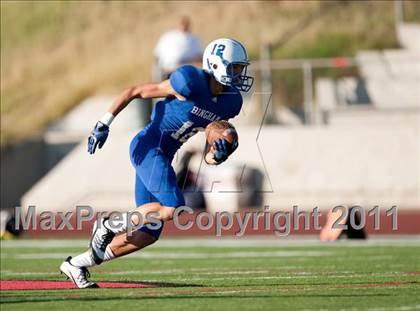 Thumbnail 3 in Bingham vs. Orange Lutheran (Mission Viejo Football Classic) photogallery.