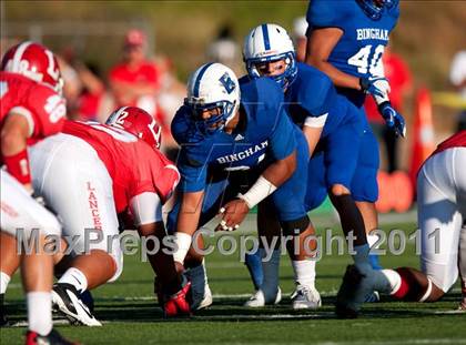 Thumbnail 3 in Bingham vs. Orange Lutheran (Mission Viejo Football Classic) photogallery.