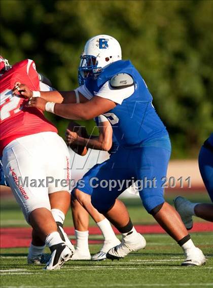 Thumbnail 1 in Bingham vs. Orange Lutheran (Mission Viejo Football Classic) photogallery.